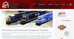 Desktop Screenshot of nationalcapitaltrains.com