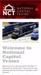 Mobile Screenshot of nationalcapitaltrains.com